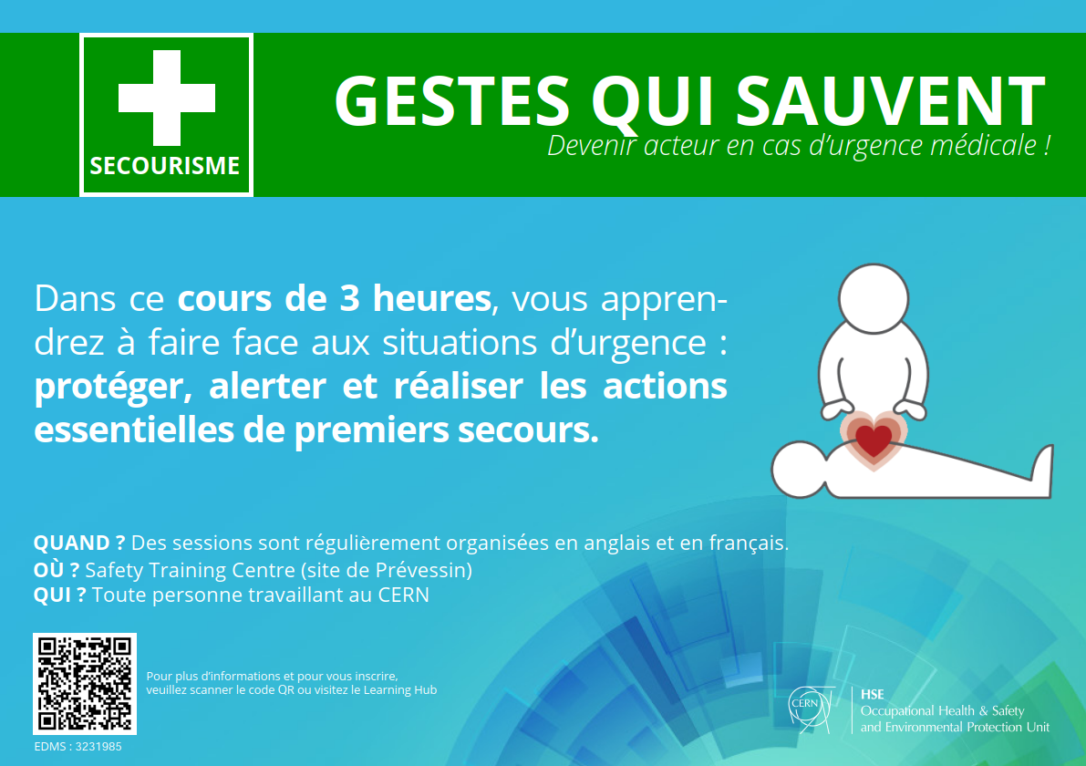 Devenir acteur en cas d’urgence médicale !